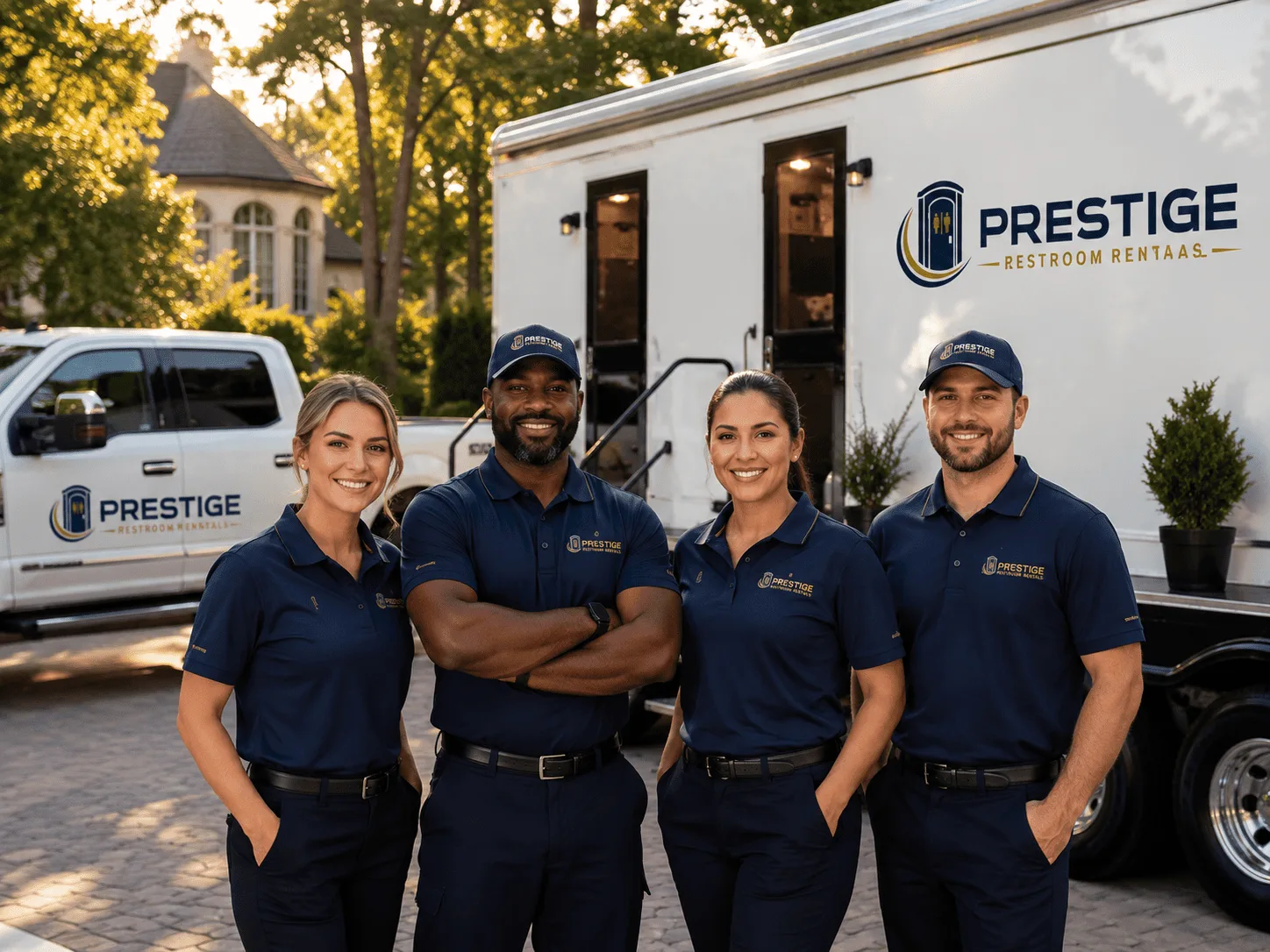 Trusted Luxury Portable Restrooms company in Nemo, TX